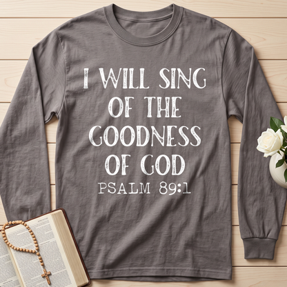 I Will Sing Of The Goodness Of God Psalm 89.1 12