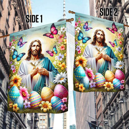 FLAGWIX  Jesus Christ Easter Day Egg Flag