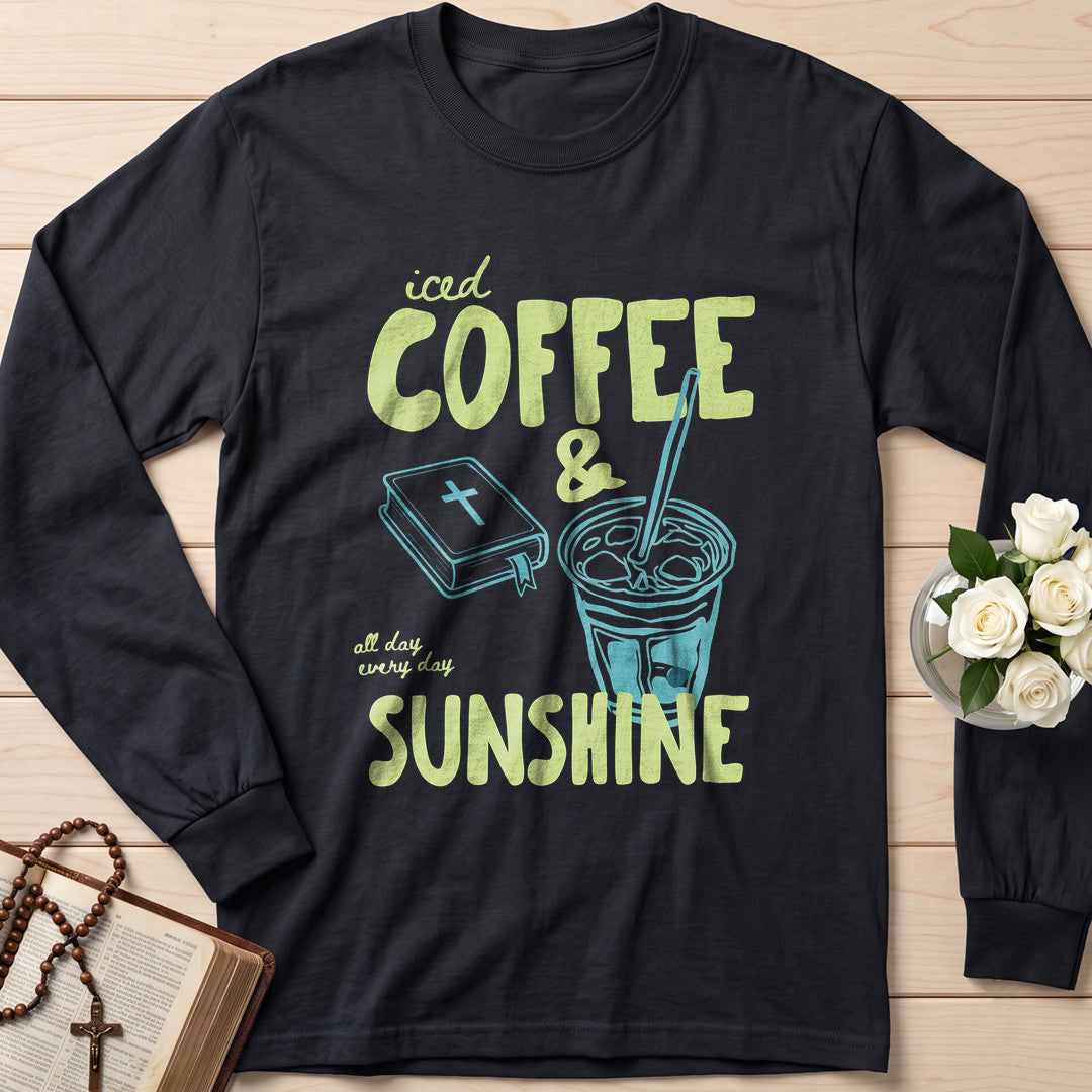 Iced Coffee All Day Every Day Sunshine 01