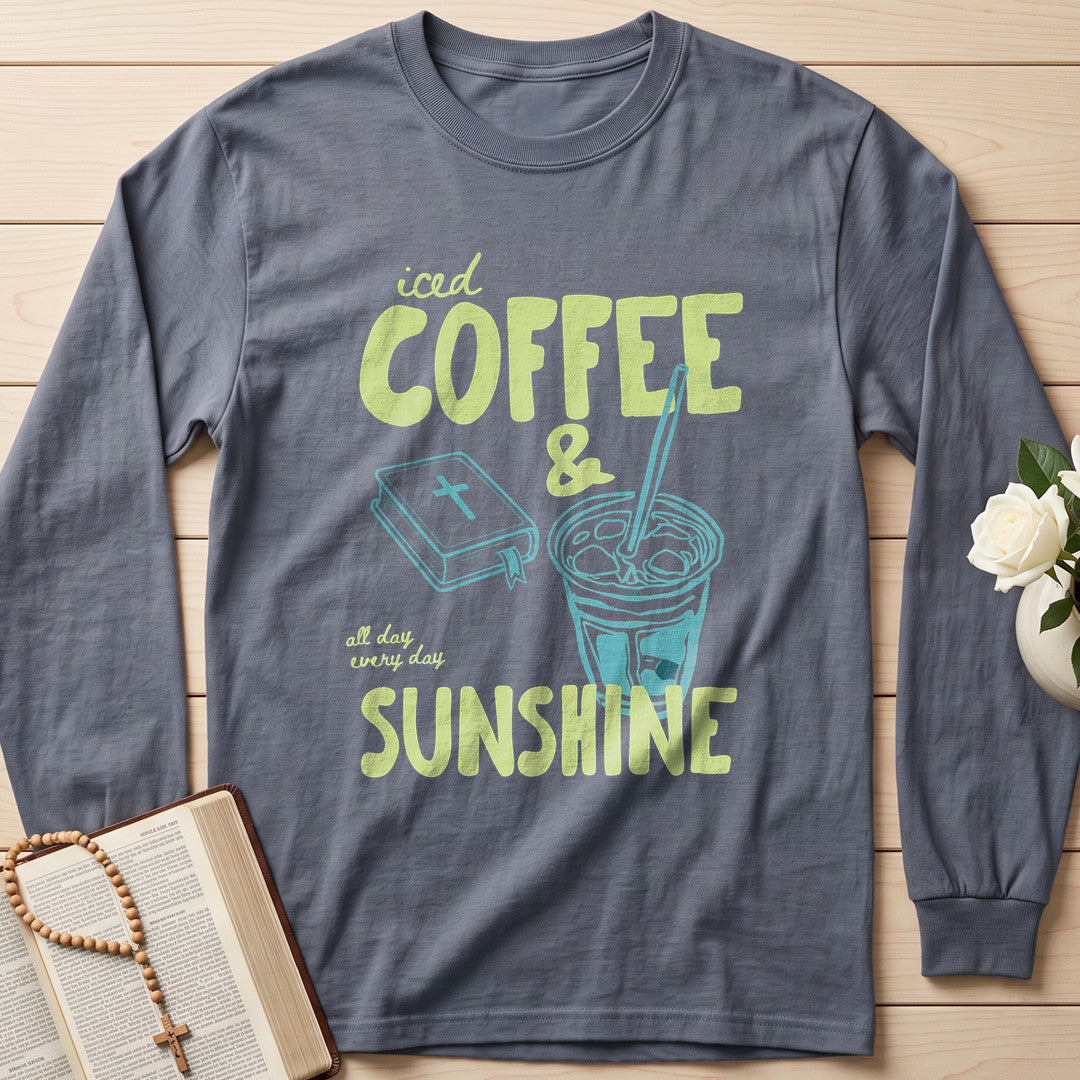 Iced Coffee All Day Every Day Sunshine 01