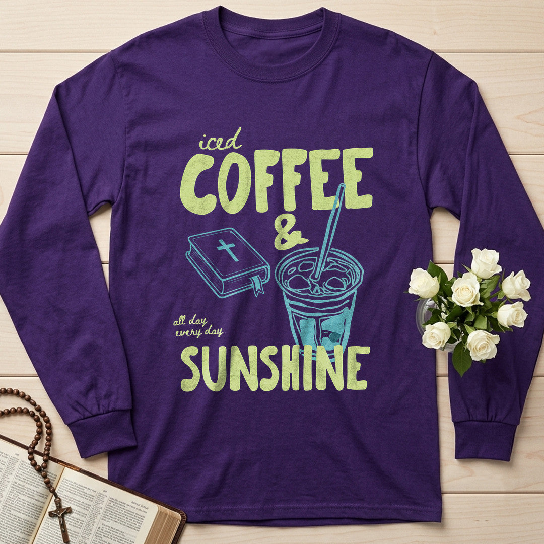 Iced Coffee All Day Every Day Sunshine 01