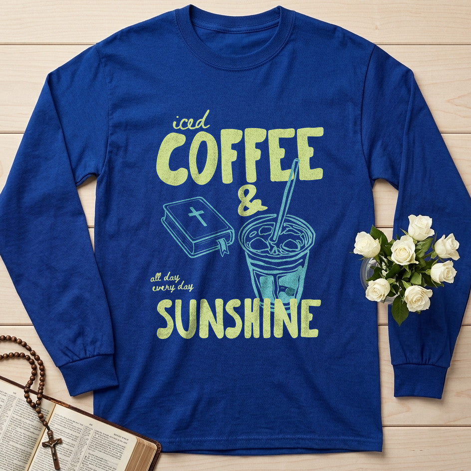 Iced Coffee All Day Every Day Sunshine 01