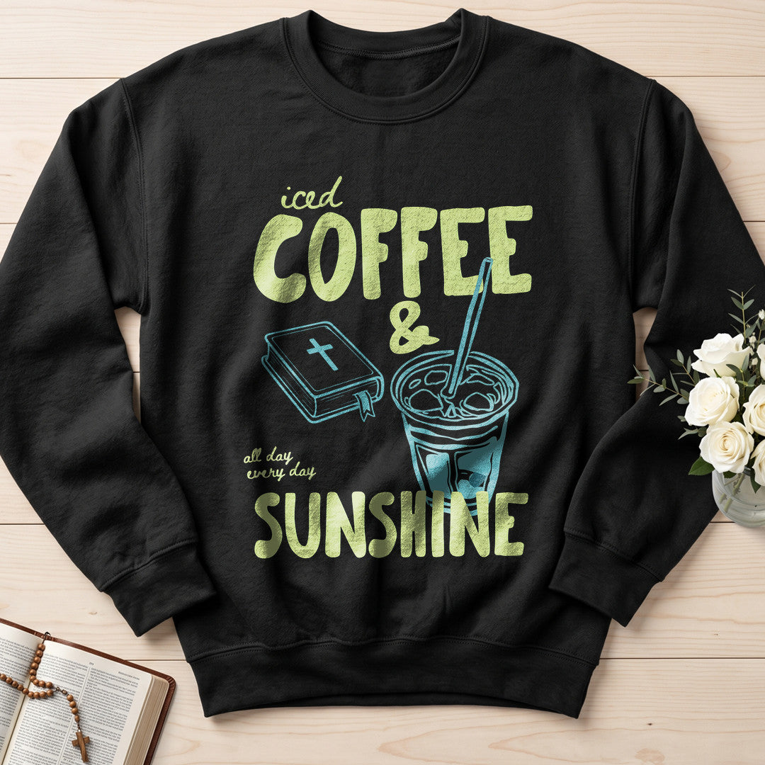 Iced Coffee All Day Every Day Sunshine 01