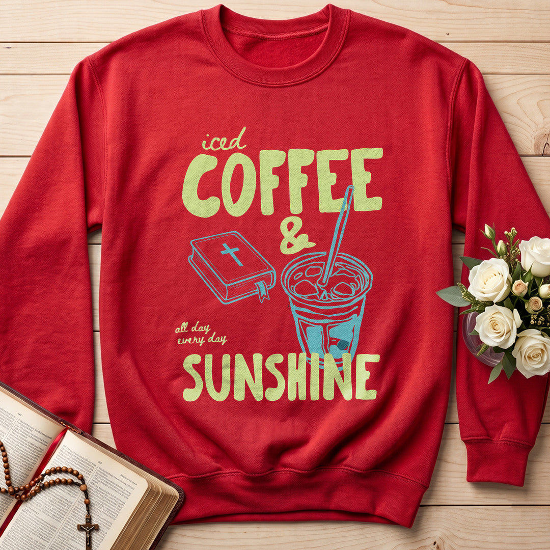 Iced Coffee All Day Every Day Sunshine 01