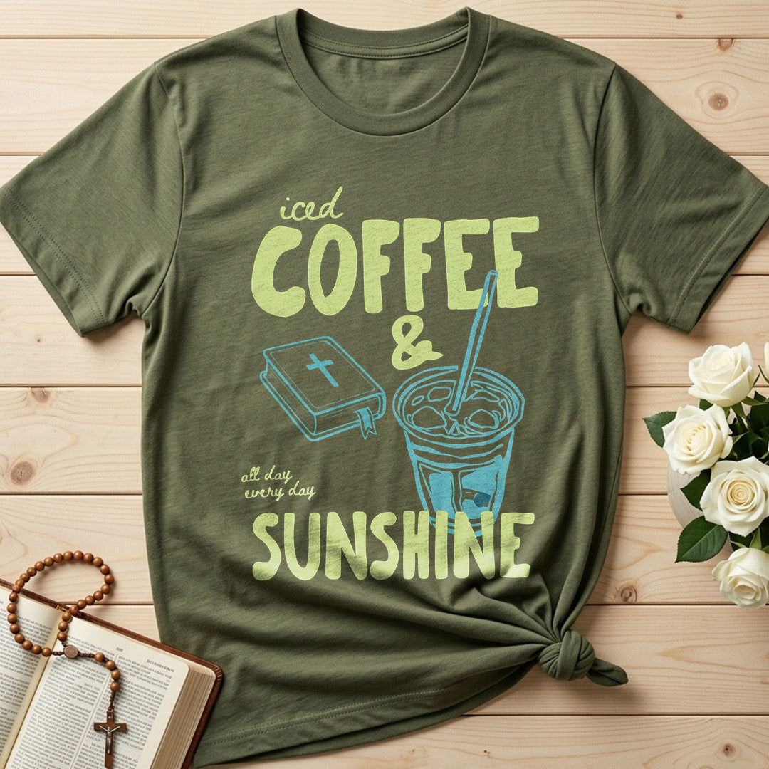 Iced Coffee All Day Every Day Sunshine 01
