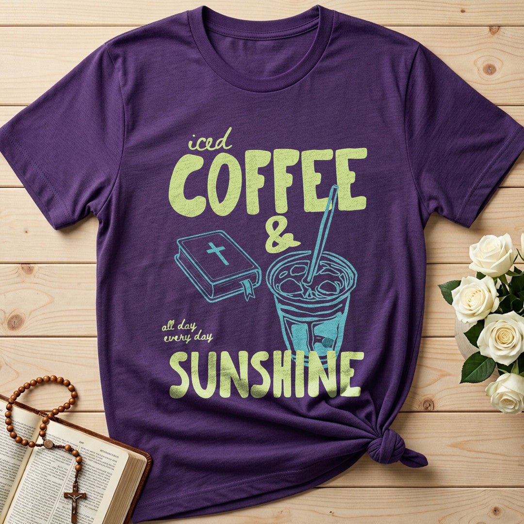 Iced Coffee All Day Every Day Sunshine 01