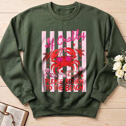 If Crabby Please Return To The Beach 01
