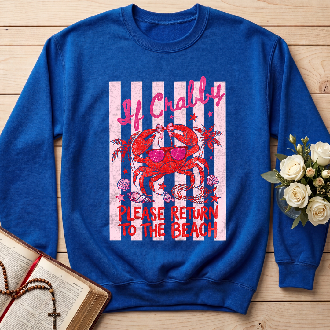 If Crabby Please Return To The Beach 01
