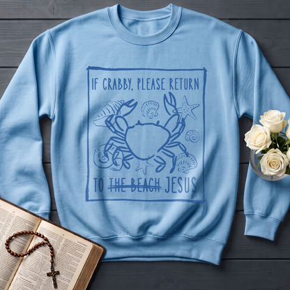 If Crabby Please Return To The Beach Jesus 02
