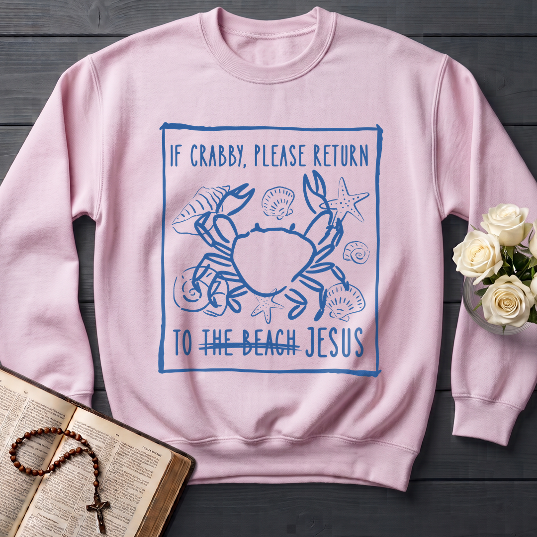 If Crabby Please Return To The Beach Jesus 02