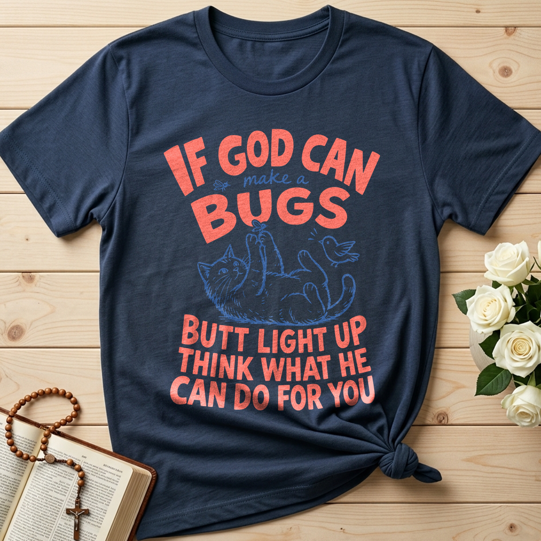 If God Can Make A Bugs Butt Light Up Think What He Can Do For You 03