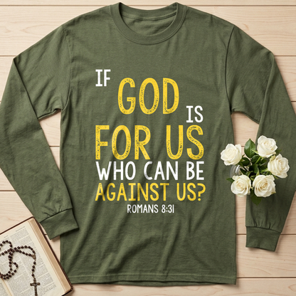 If God Is For Us Who Can Be Against Us Romans 8.31 01
