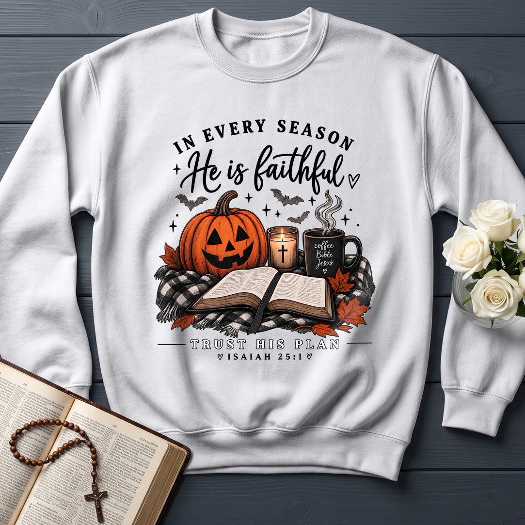 In Every Season He Is Faithful Trust His Plan Isaiah 25.1 01