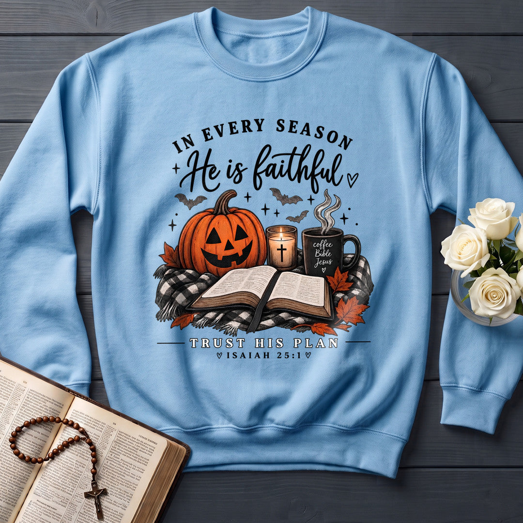 In Every Season He Is Faithful Trust His Plan Isaiah 25.1 01