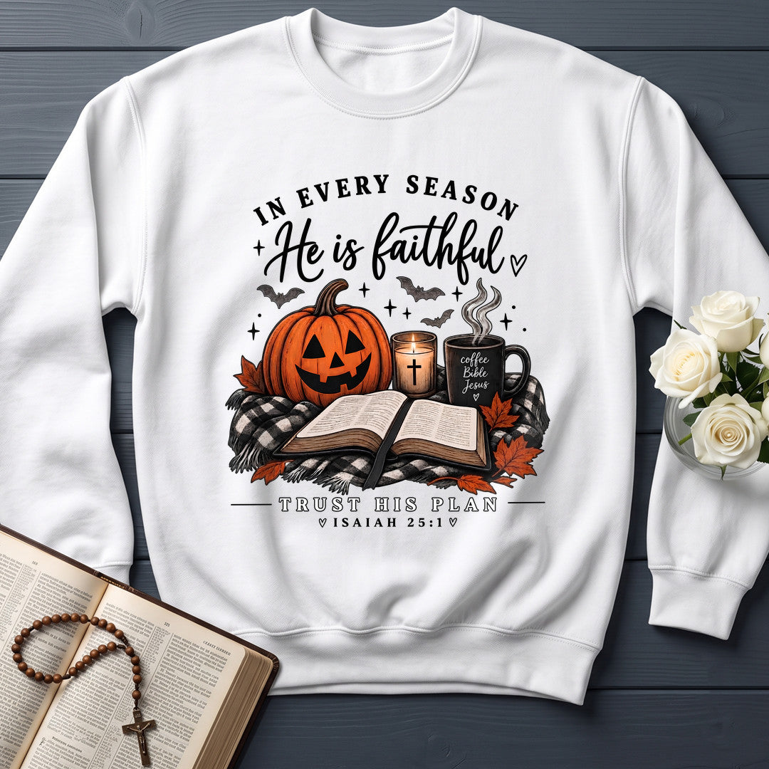 In Every Season He Is Faithful Trust His Plan Isaiah 25.1 01