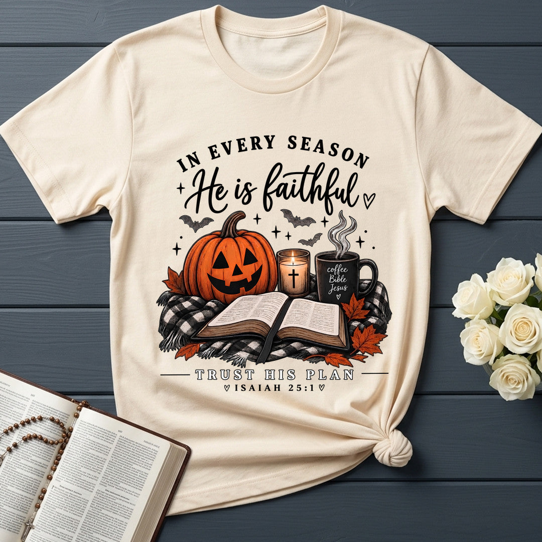 In Every Season He Is Faithful Trust His Plan Isaiah 25.1 01