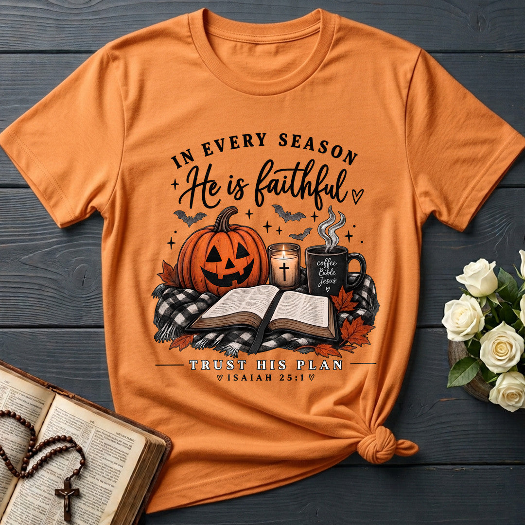 In Every Season He Is Faithful Trust His Plan Isaiah 25.1 01
