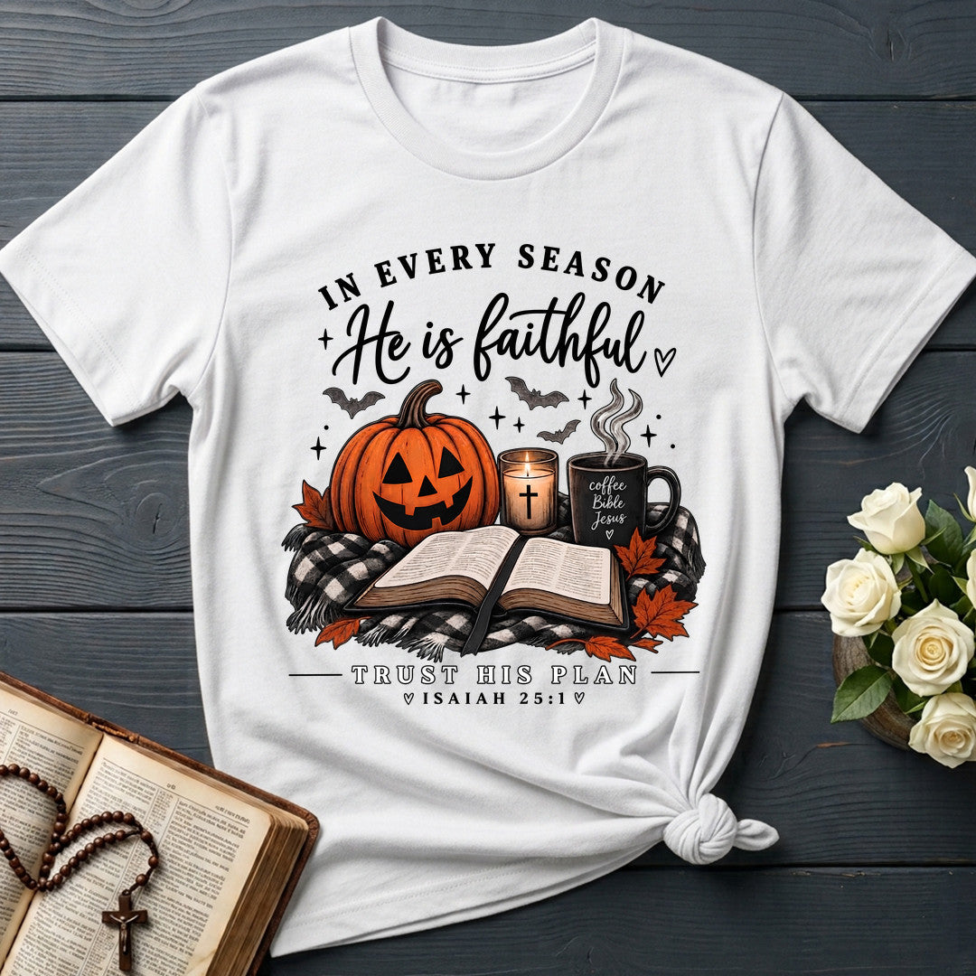 In Every Season He Is Faithful Trust His Plan Isaiah 25.1 01