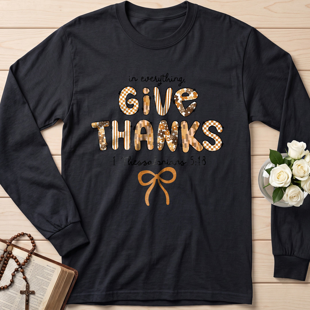 In Everything Give Thanks 1 Thessalonians 5.18 01