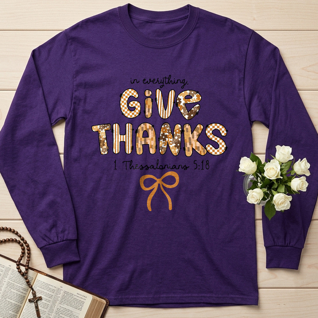 In Everything Give Thanks 1 Thessalonians 5.18 01