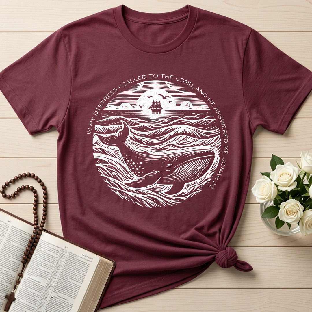 In My Distress I Called To The Lord And He Answered Me Jonah 2.2 02