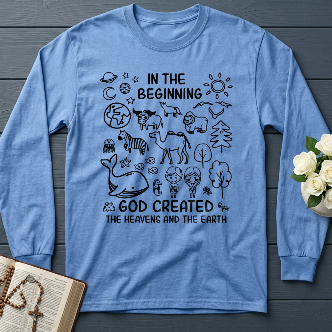 In The Beginning God Created The Heavens And The Earth 01