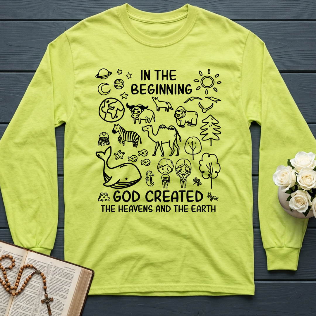 In The Beginning God Created The Heavens And The Earth 01