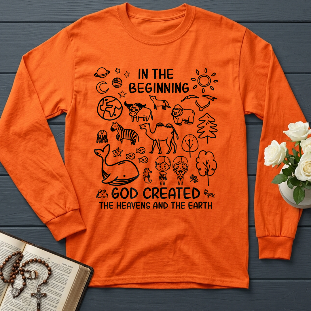 In The Beginning God Created The Heavens And The Earth 01