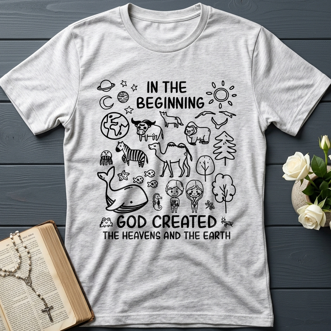 In The Beginning God Created The Heavens And The Earth 01