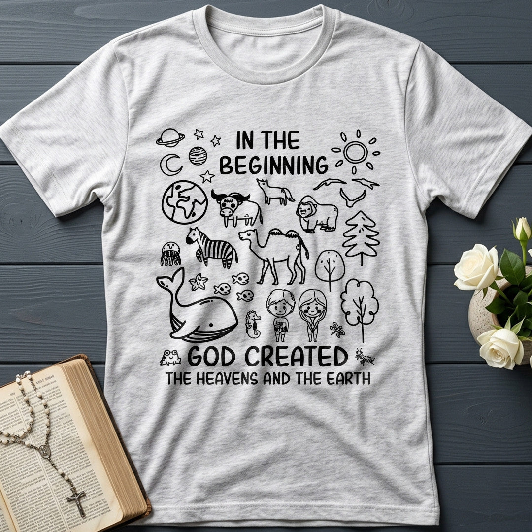 In The Beginning God Created The Heavens And The Earth 01