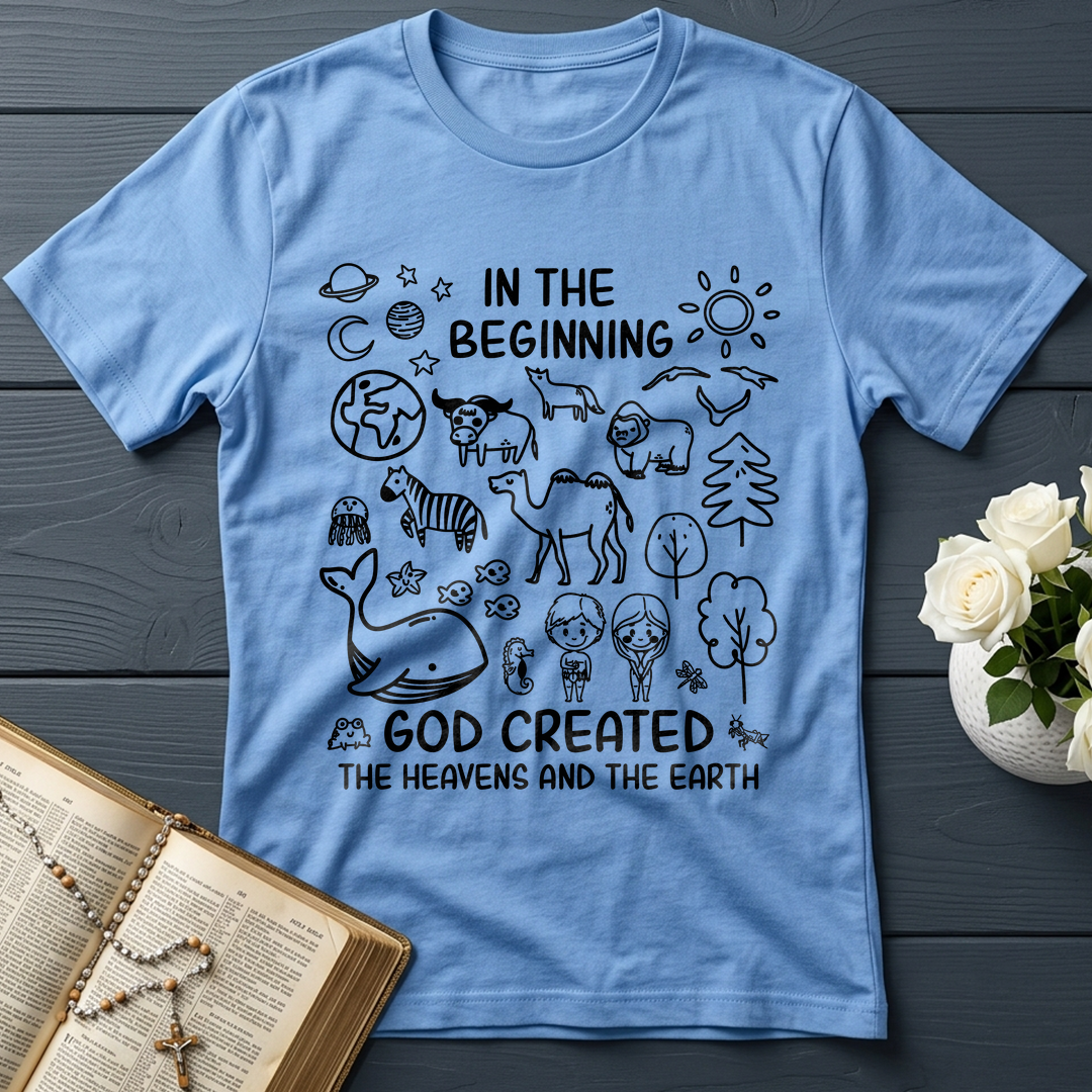 In The Beginning God Created The Heavens And The Earth 01