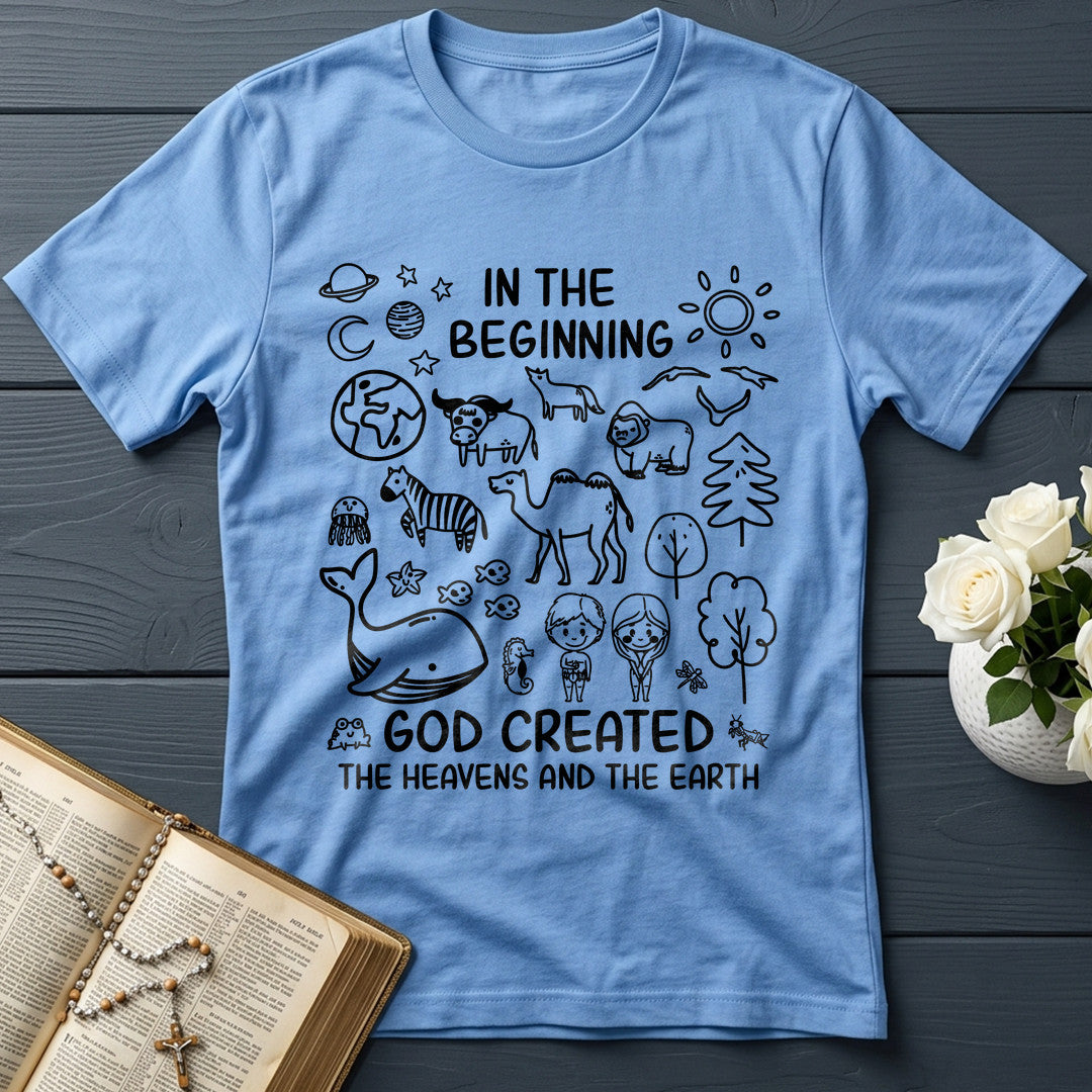 In The Beginning God Created The Heavens And The Earth 01