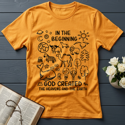 In The Beginning God Created The Heavens And The Earth 01