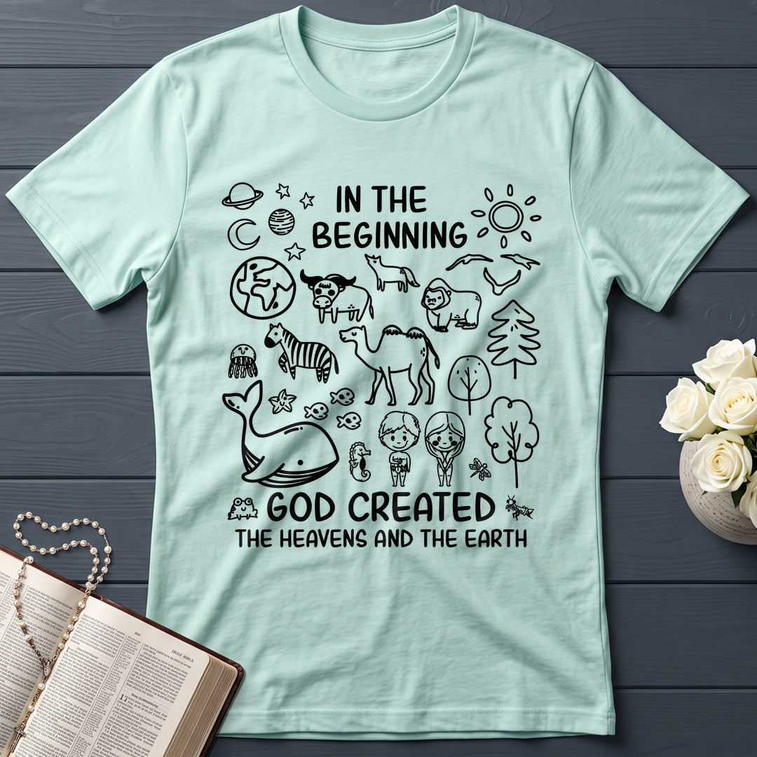 In The Beginning God Created The Heavens And The Earth 01