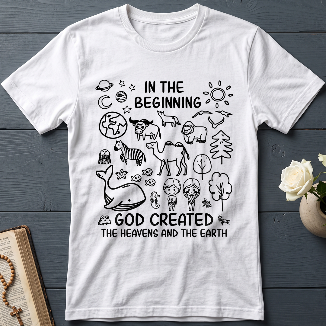 In The Beginning God Created The Heavens And The Earth 01
