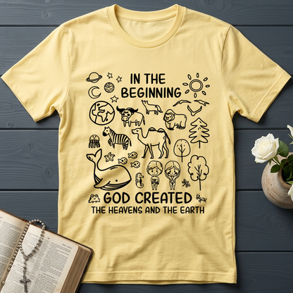 In The Beginning God Created The Heavens And The Earth 01