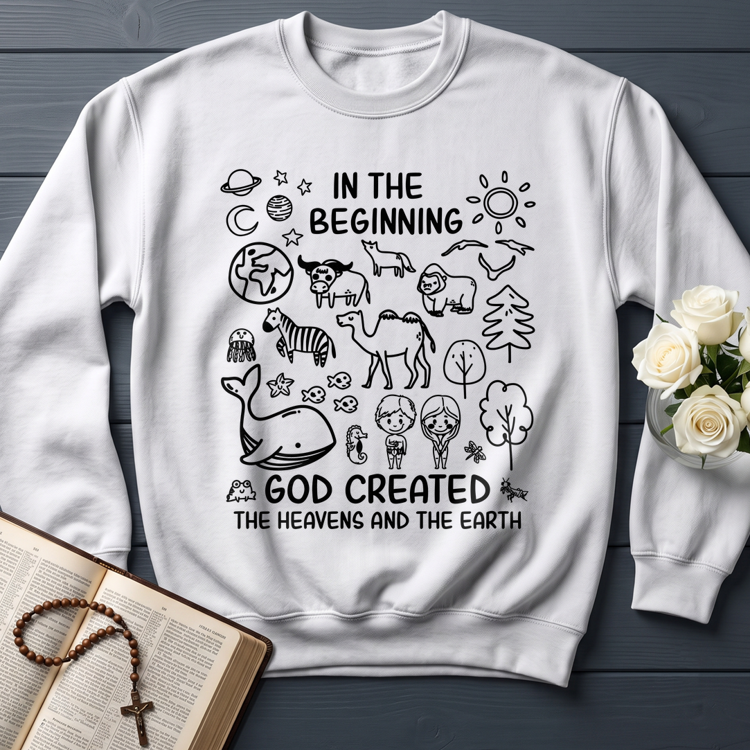 In The Beginning God Created The Heavens And The Earth 01