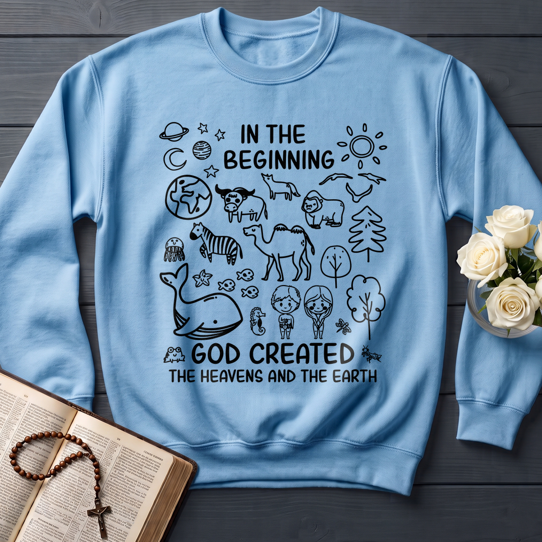 In The Beginning God Created The Heavens And The Earth 01