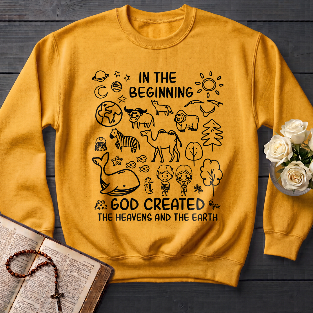 In The Beginning God Created The Heavens And The Earth 01