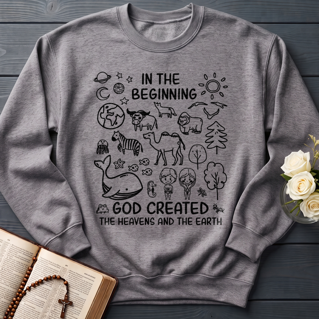 In The Beginning God Created The Heavens And The Earth 01