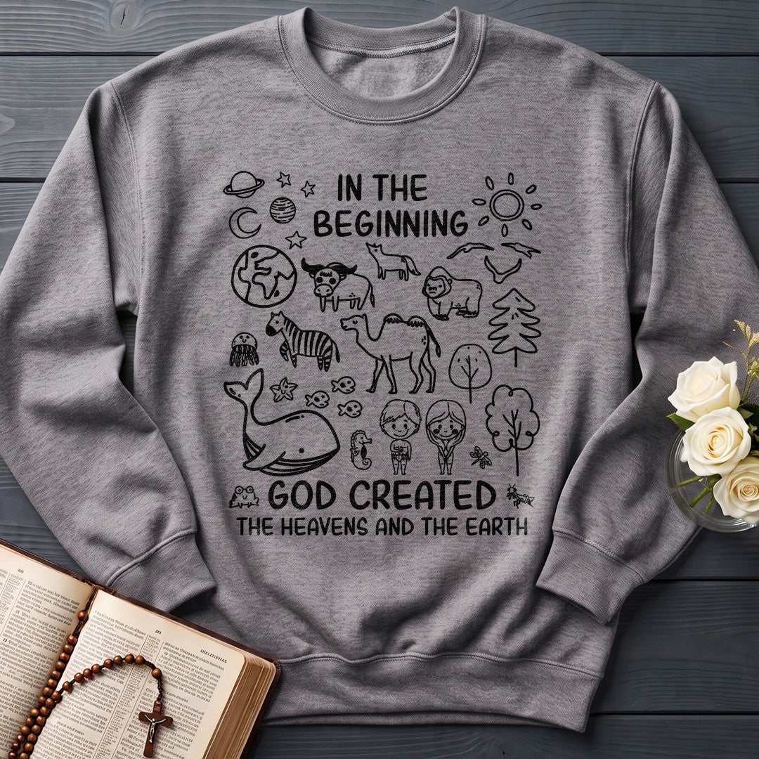 In The Beginning God Created The Heavens And The Earth 01