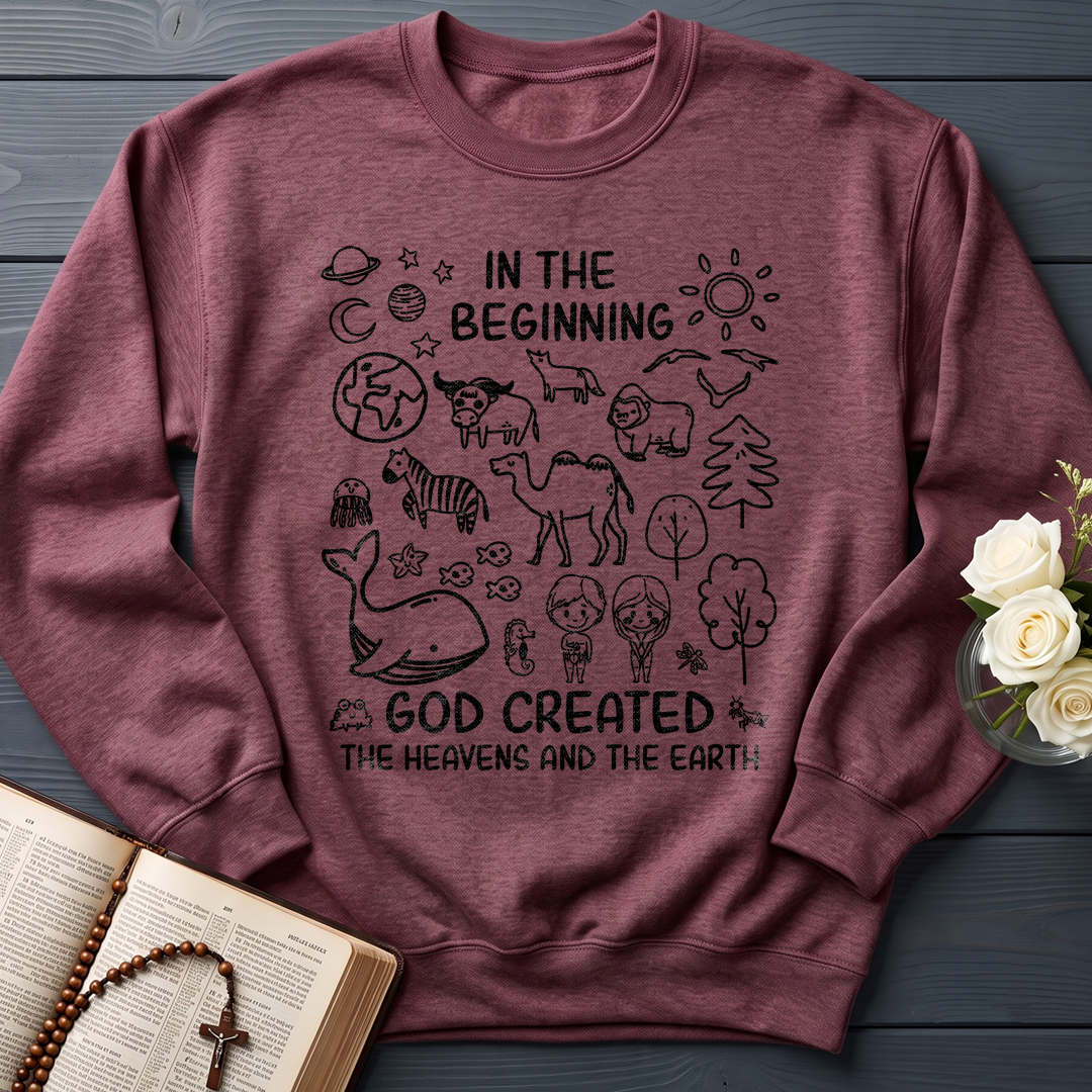 In The Beginning God Created The Heavens And The Earth 01