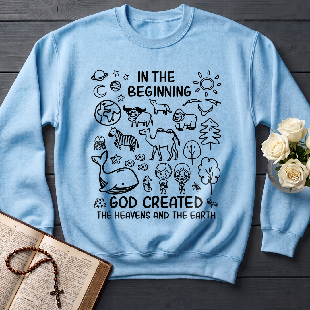 In The Beginning God Created The Heavens And The Earth 01
