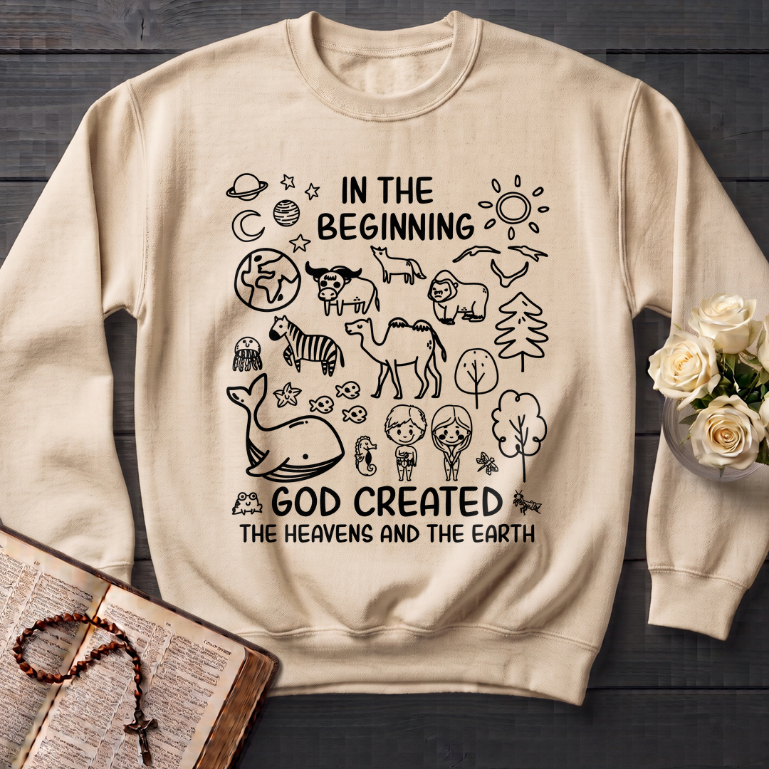 In The Beginning God Created The Heavens And The Earth 01