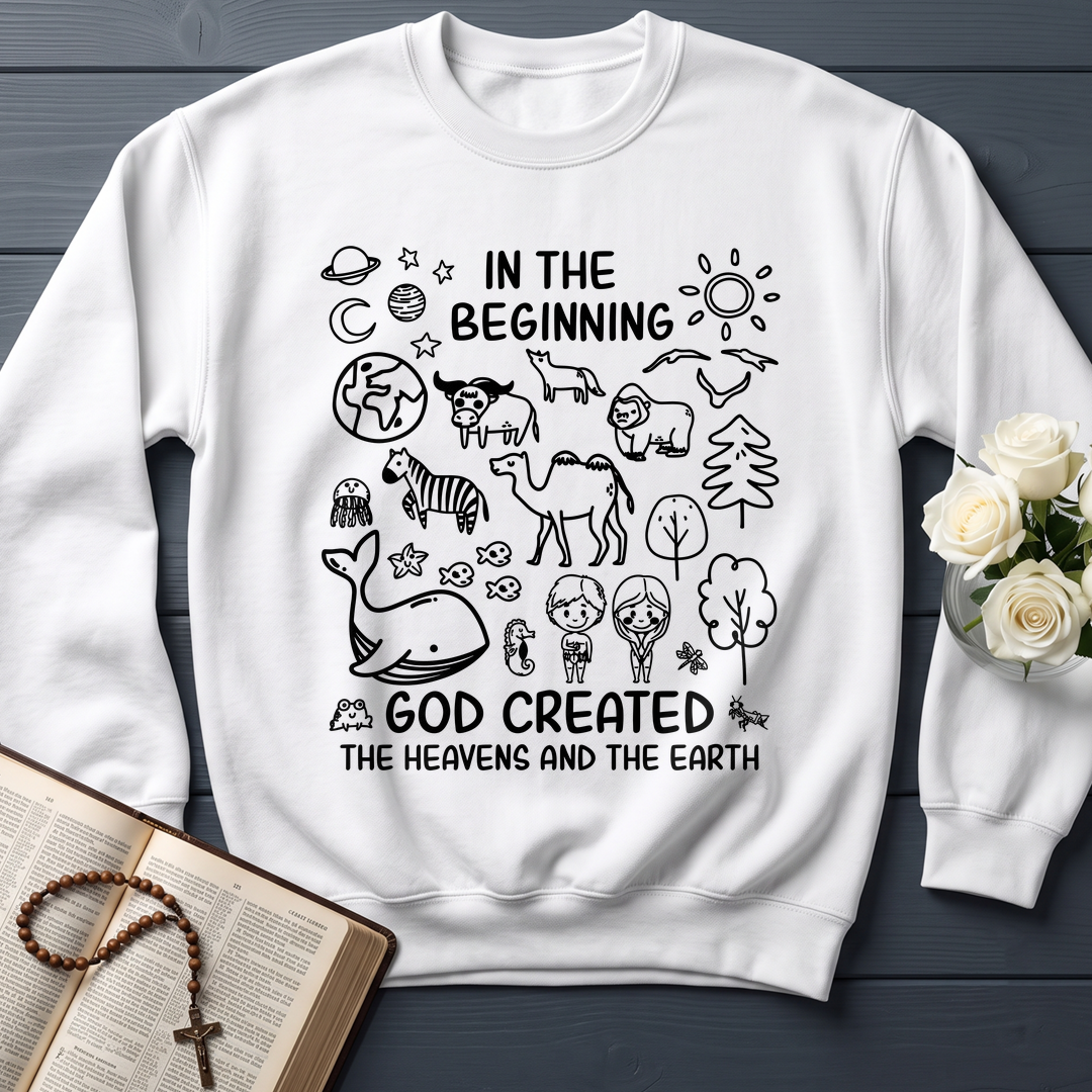 In The Beginning God Created The Heavens And The Earth 01
