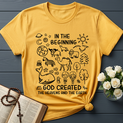 In The Beginning God Created The Heavens And The Earth 01