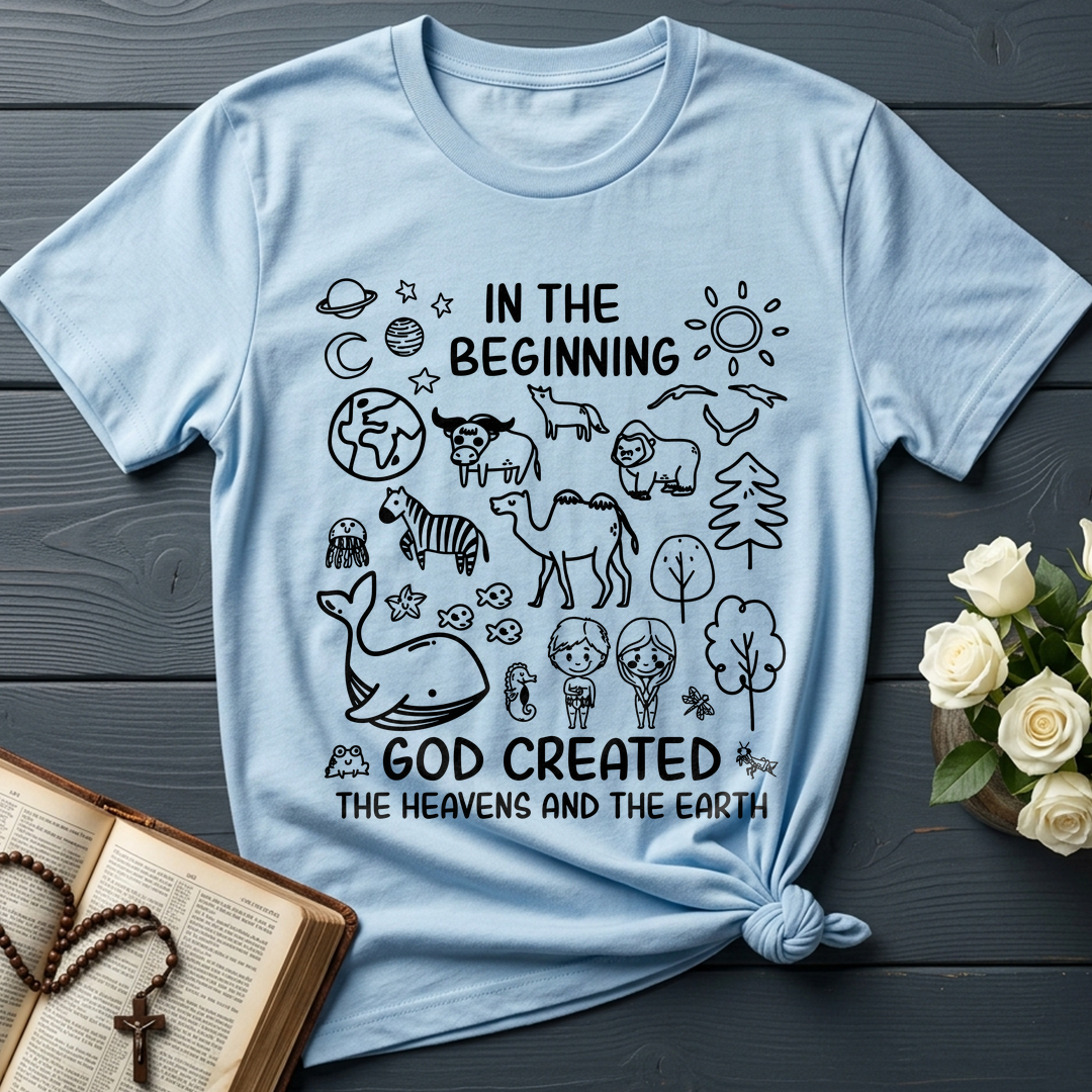In The Beginning God Created The Heavens And The Earth 01