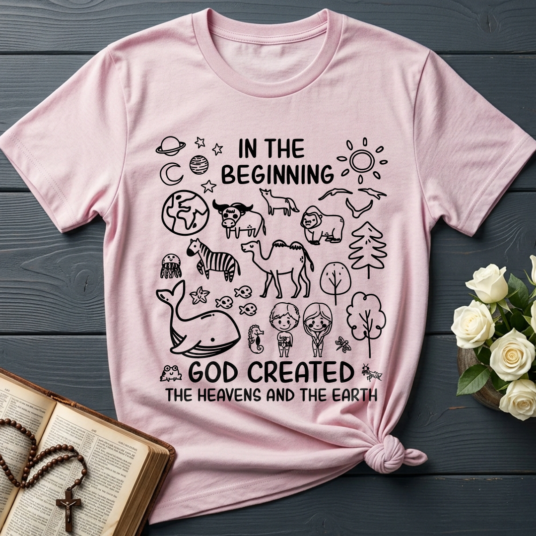 In The Beginning God Created The Heavens And The Earth 01