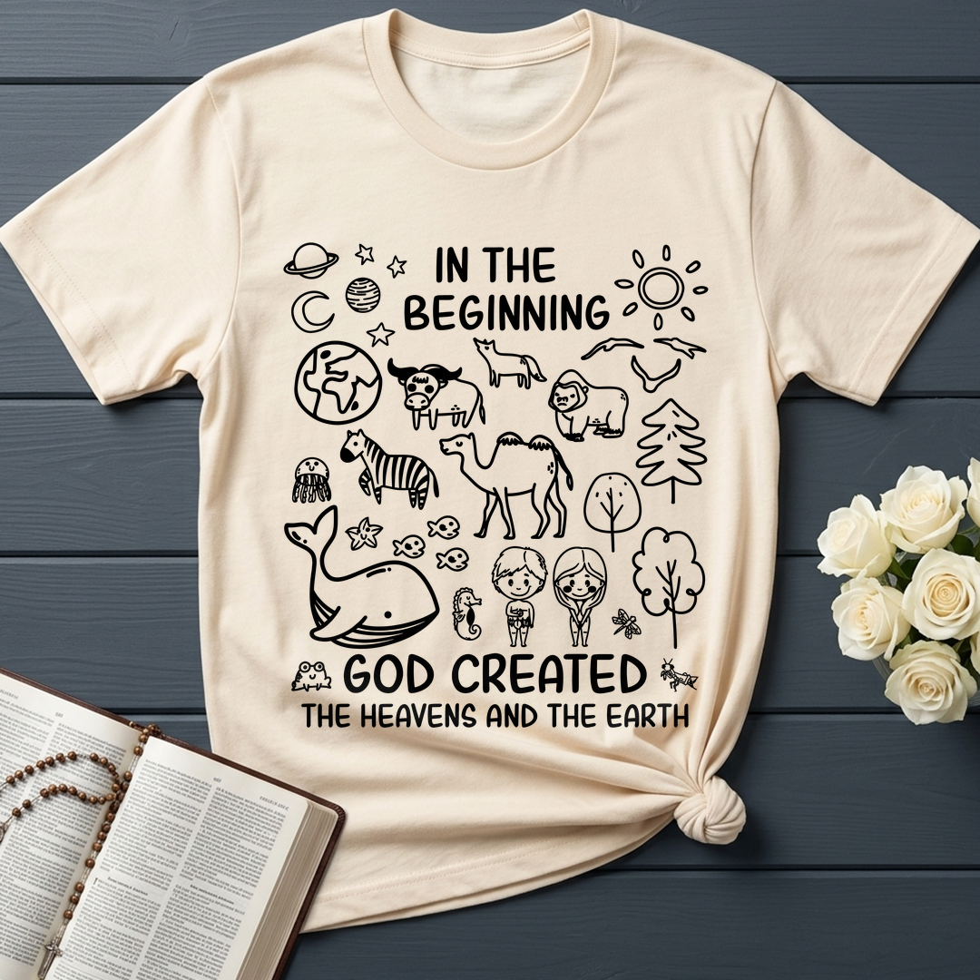 In The Beginning God Created The Heavens And The Earth 01