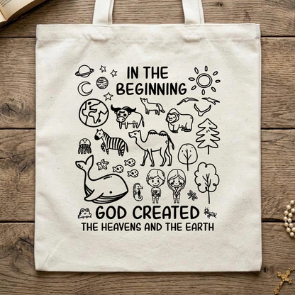 In The Beginning God Created The Heavens And The Earth 01